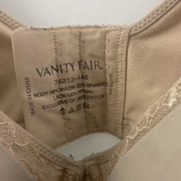 Vanity Fair Nude 76212 44C Bra - Picture 4 of 10